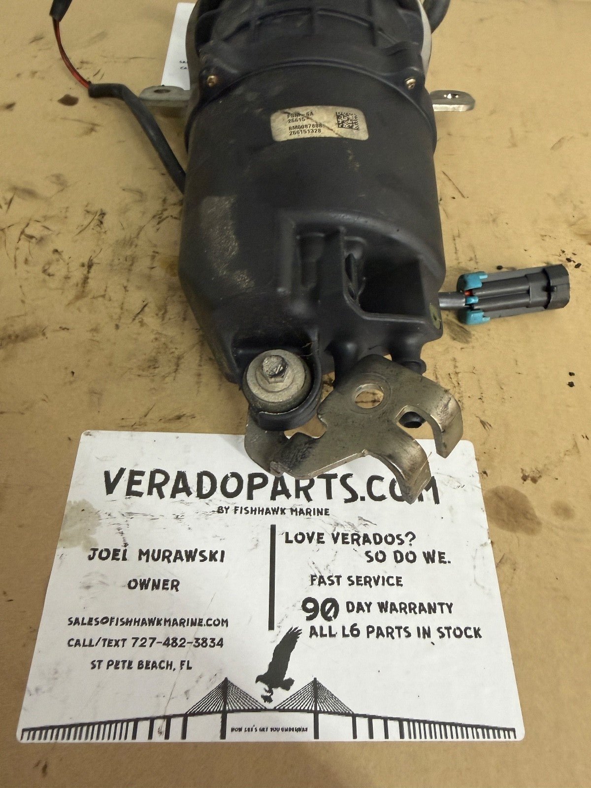 FSM Mercury Verado Fuel Pump FSM-6A 8M0087888 095160612 09516 200-400HP L6 2015+ - Fishhawk MarineeBay Motors:Parts & Accessories:Boat Parts:Other