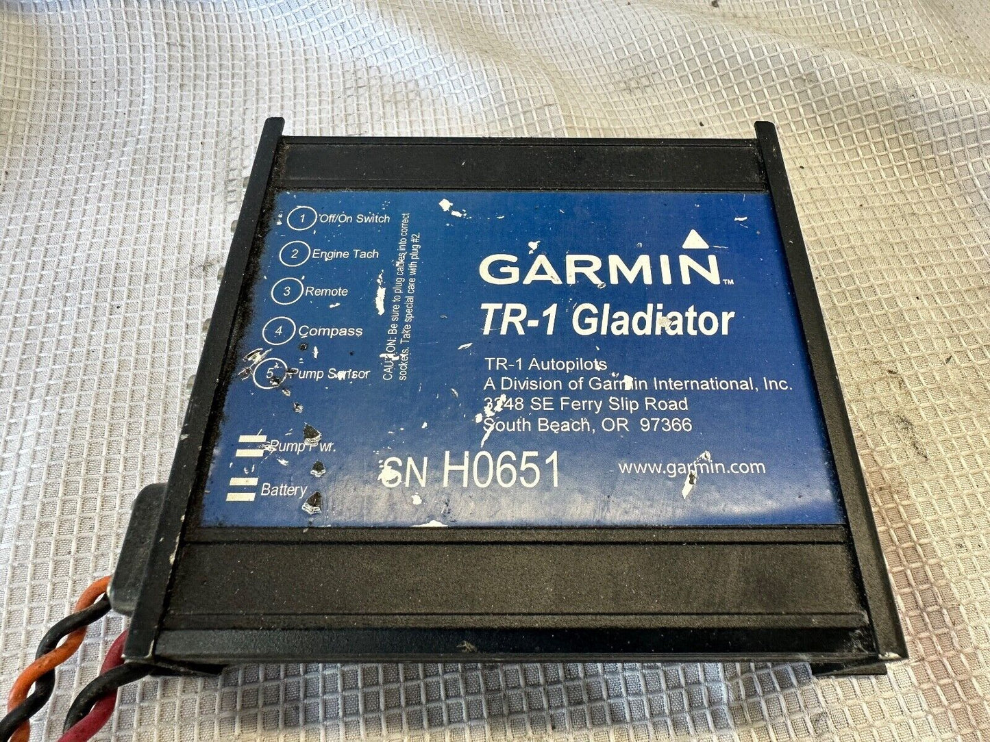 Garmin TR-1 Gladiator Nautimatic Autopilot ECU Electronic Control Unit Computer - Fishhawk MarineeBay Motors:Parts & Accessories:Boat Parts:Electronics & Navigation:Radar & Autopilots