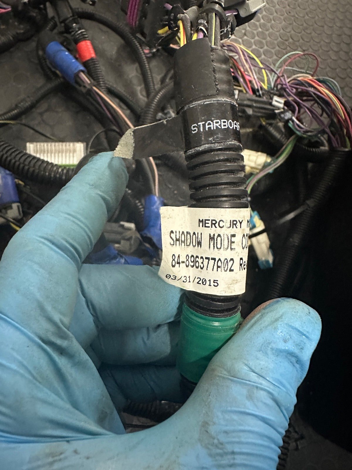 Mercury 84 - 896377T02, Triple Shadow Command Module Harness Verado - Fishhawk MarineeBay Motors:Parts & Accessories:Boat Parts:Outboard Engines & Components:Electrical Systems