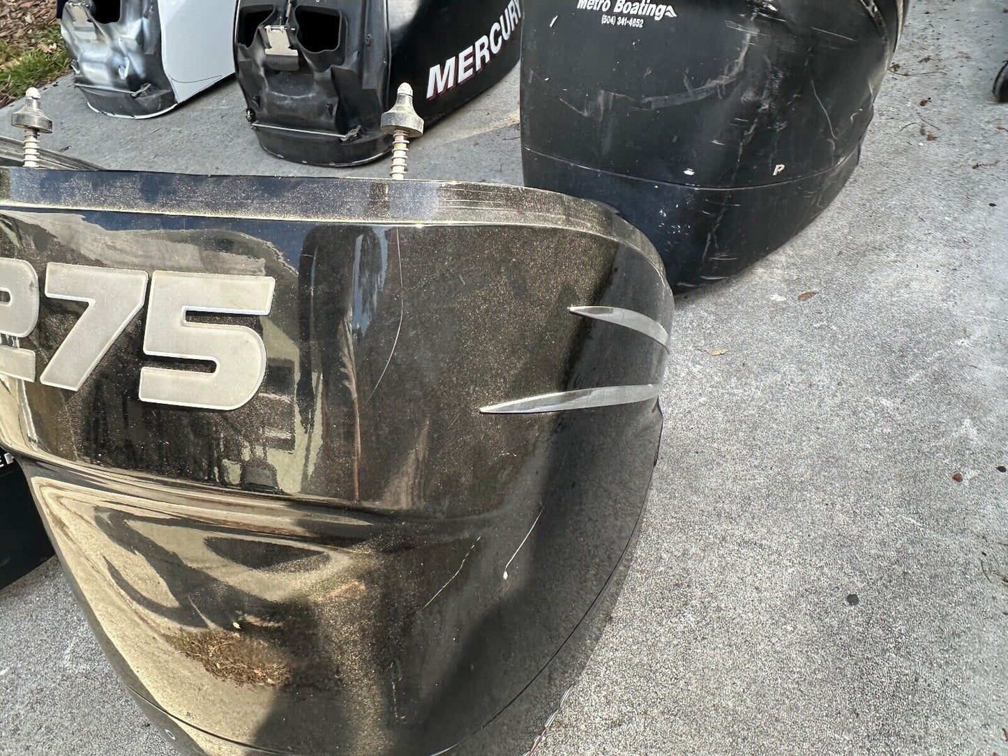 Mercury OEM VERADO Rear Cowl Cowling 225 250 275 300 400r 885358 885358T04 - Fishhawk MarineeBay Motors:Parts & Accessories:Boat Parts:Outboard Engines & Components:Other
