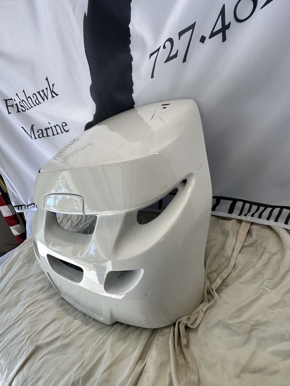 Mercury OEM Verado Top Cowling Airdam Cap Part#: 885354T01 Air Dam Cap - Fishhawk MarineeBay Motors:Parts & Accessories:Boat Parts:Outboard Engines & Components:Other