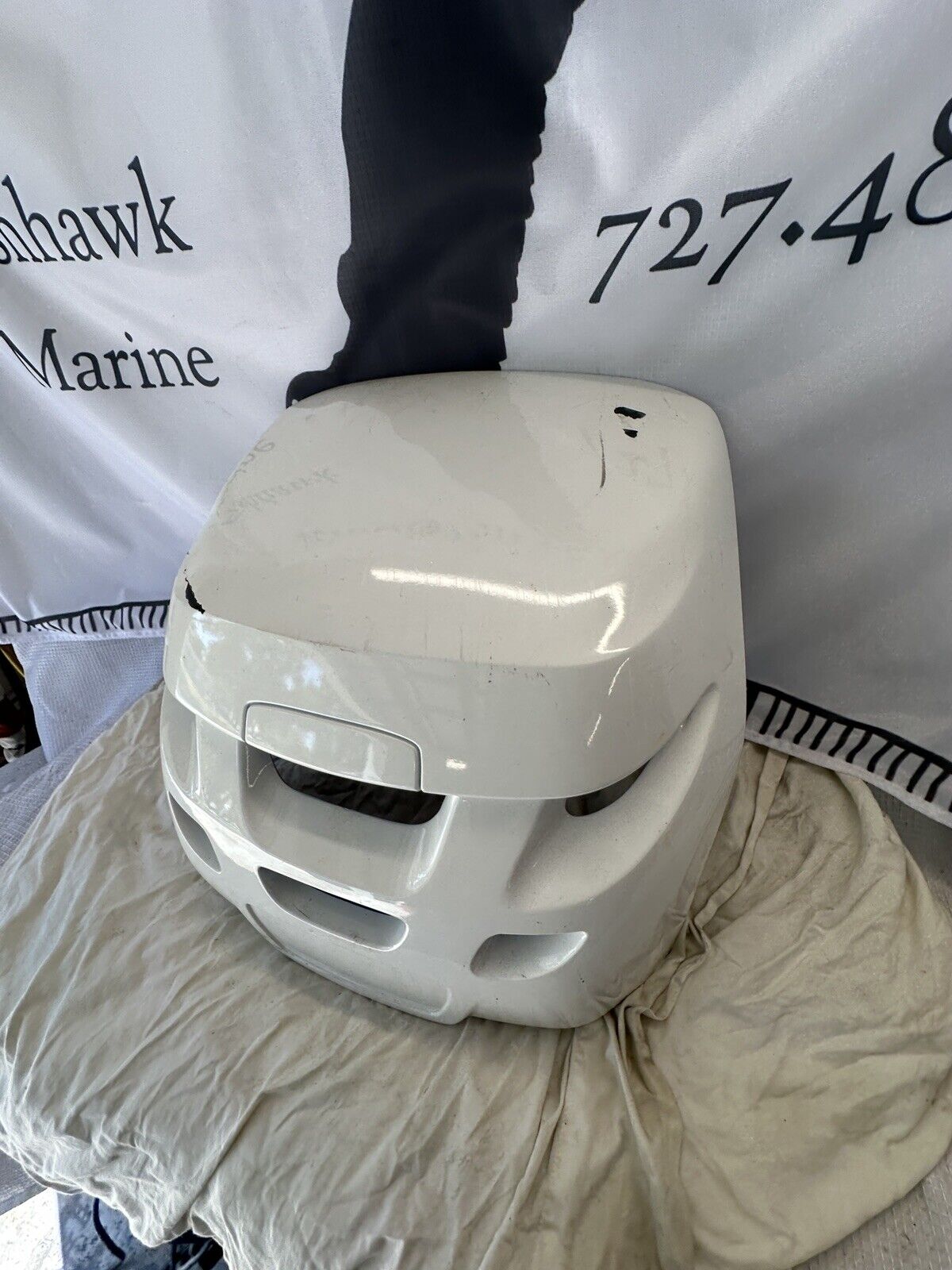 Mercury OEM Verado Top Cowling Airdam Cap Part#: 885354T01 Air Dam Cap - Fishhawk MarineeBay Motors:Parts & Accessories:Boat Parts:Outboard Engines & Components:Other