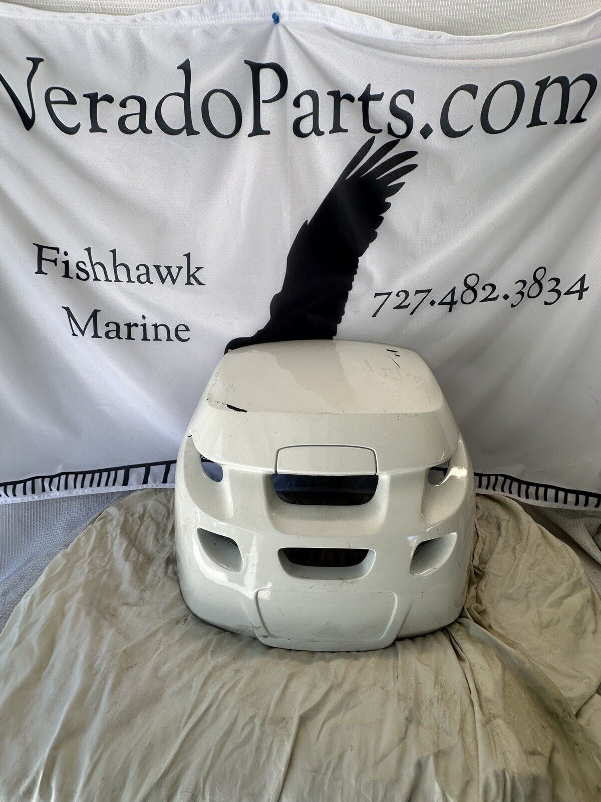 Mercury OEM Verado Top Cowling Airdam Cap Part#: 885354T01 Air Dam Cap - Fishhawk MarineeBay Motors:Parts & Accessories:Boat Parts:Outboard Engines & Components:Other