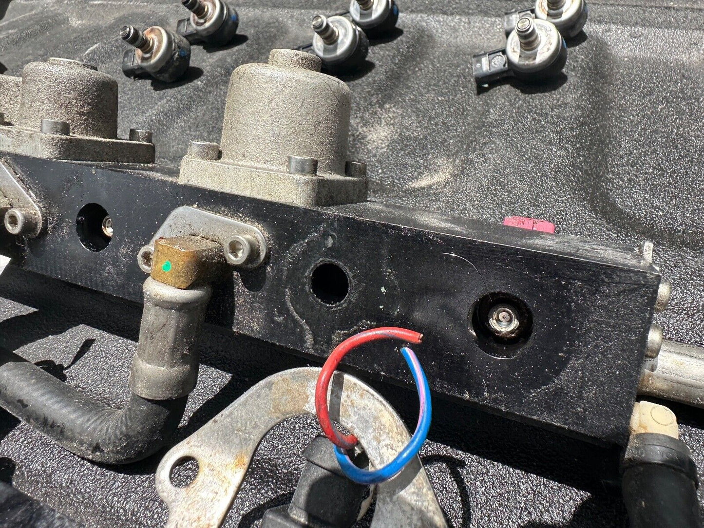 Mercury Optimax 225 HP 3.0 L Outboard Fuel Rail With Injectors 859520 884429 - 1 - Fishhawk MarineeBay Motors:Parts & Accessories:Boat Parts:Outboard Engines & Components:Other