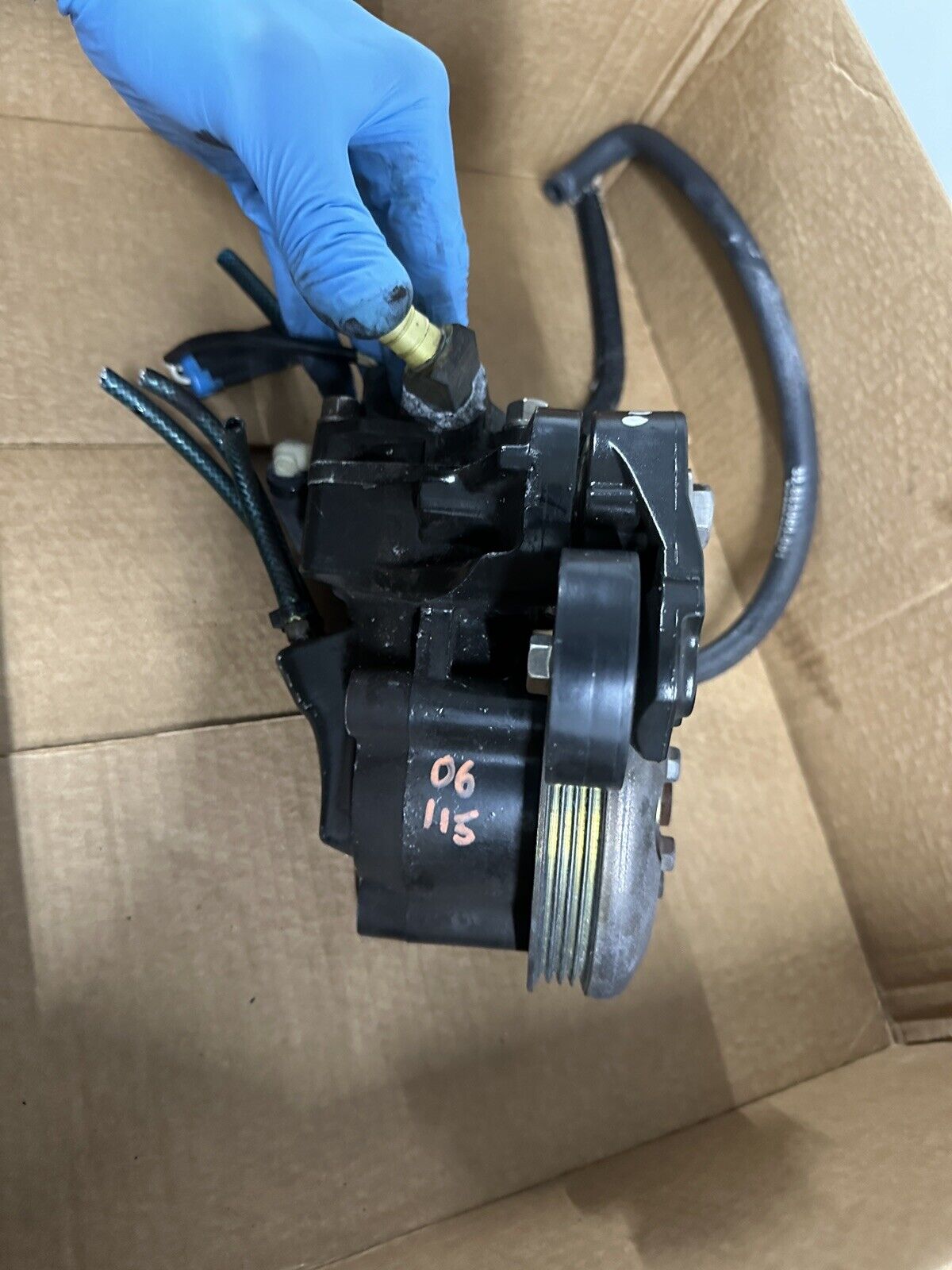 Mercury Optimax 75 - 90 - 115 - 125 HP Air Compressor Assy Outboard 854333A10 - Fishhawk MarineeBay Motors:Parts & Accessories:Boat Parts:Outboard Engines & Components:Intake & Fuel Systems