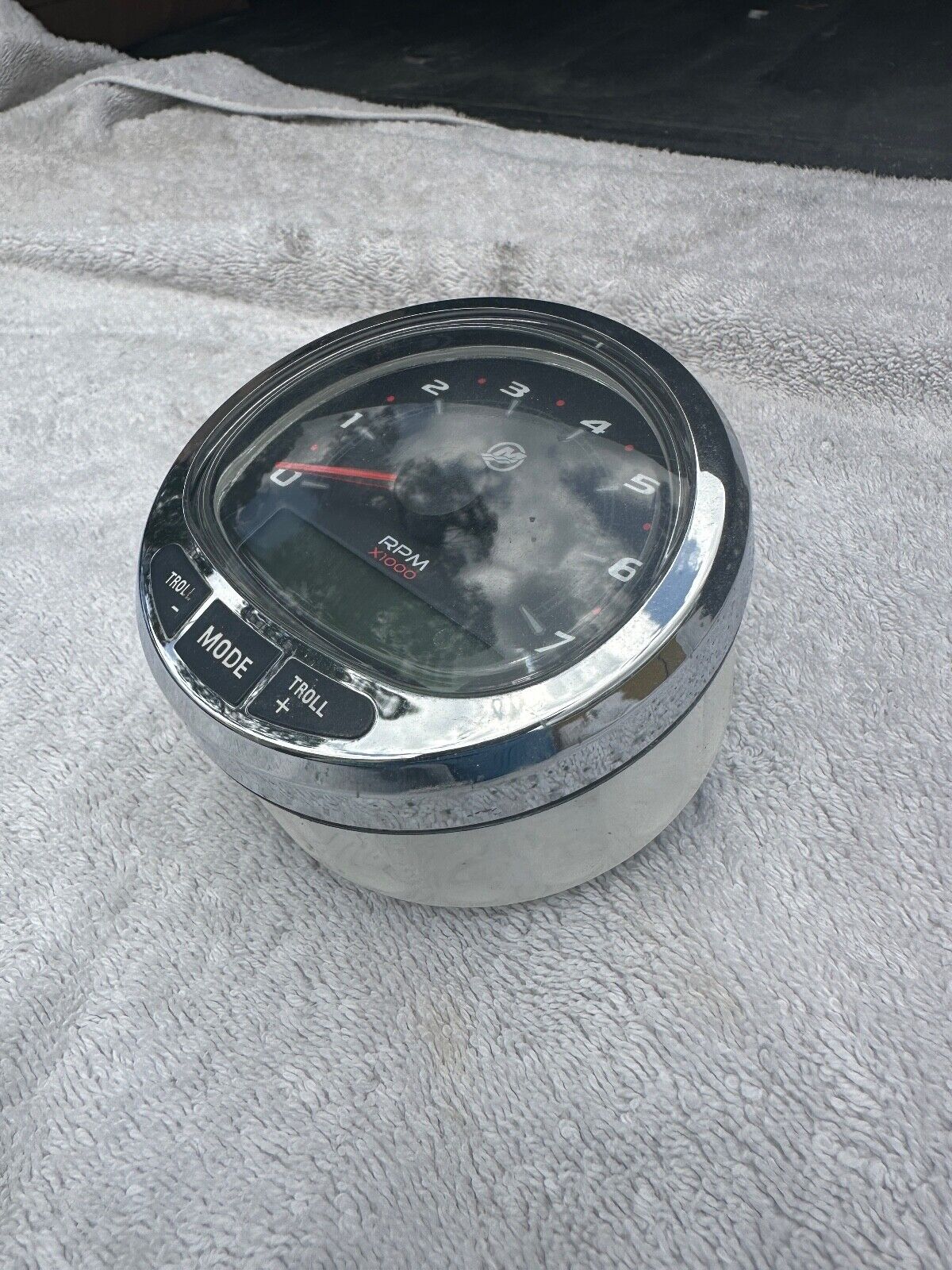 Mercury SmartCraft SC1000 Tachometer Black/Chrome #: 79 - 8M6003256 SS: 8M6002291 - Fishhawk MarineeBay Motors:Parts & Accessories:Boat Parts:Outboard Engines & Components:Other