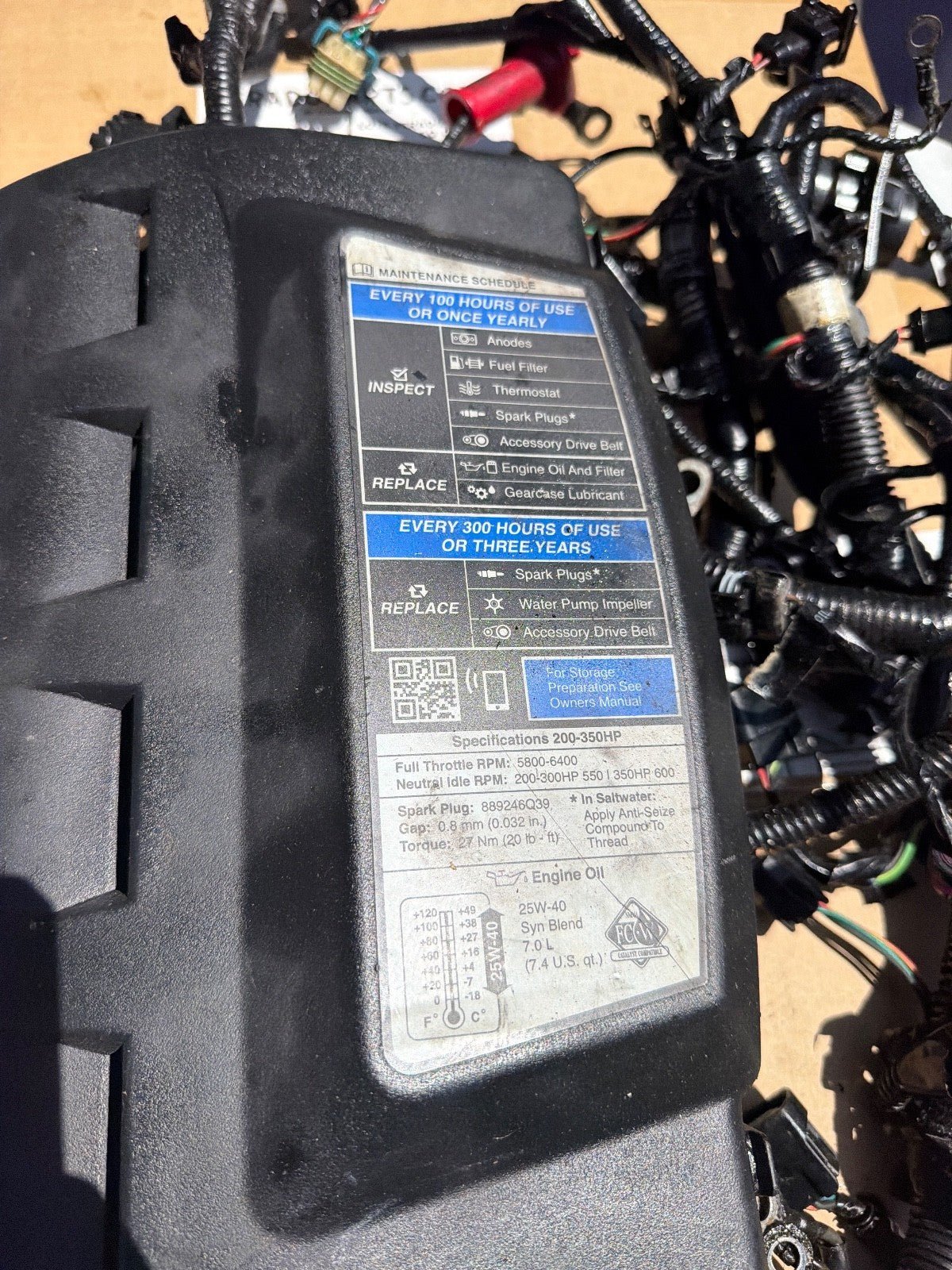 Mercury Verado 2015+ 200 - 400 HP L6 Engine Wire Wiring Harness - Fishhawk MarineeBay Motors:Parts & Accessories:Boat Parts:Outboard Engines & Components:Electrical Systems