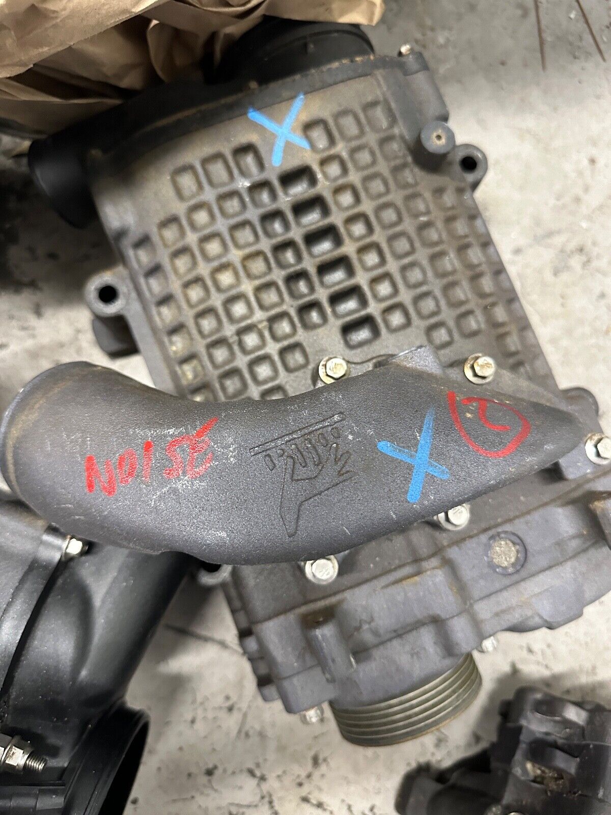 Mercury Verado Supercharger 300hp, 275hp, 250hp 225hp 2006+ 898096A03 8M0103744 - Fishhawk MarineeBay Motors:Parts & Accessories:Boat Parts:Outboard Engines & Components:Intake & Fuel Systems