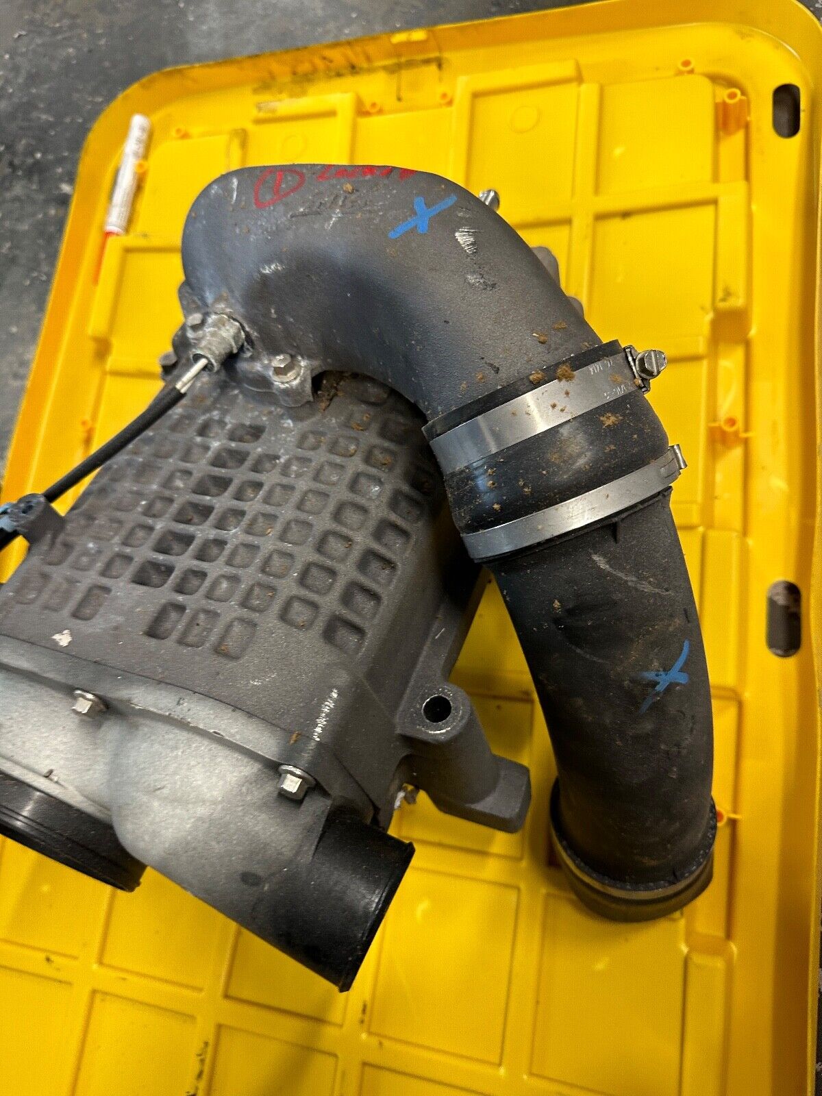 Mercury Verado Supercharger 300hp, 275hp, 250hp 225hp 2006+ 898096A03 8M0103744 - Fishhawk MarineeBay Motors:Parts & Accessories:Boat Parts:Outboard Engines & Components:Intake & Fuel Systems