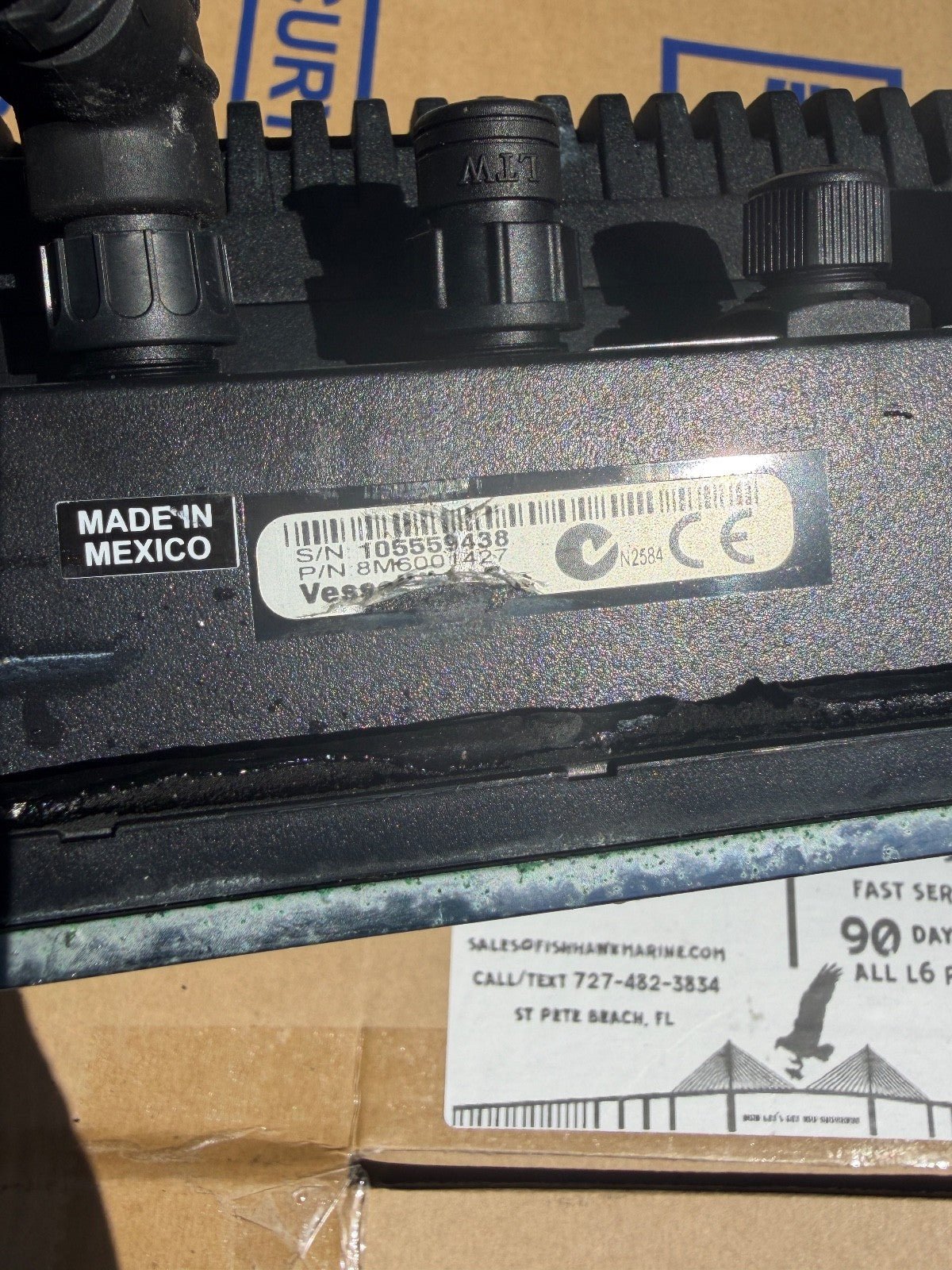 Simrad / Mercury Vessel View 7 (First Gen) Multifunction Engine Monitor Display - Fishhawk MarineeBay Motors:Parts & Accessories:Boat Parts:Electronics & Navigation:Other Electronics & Navigation