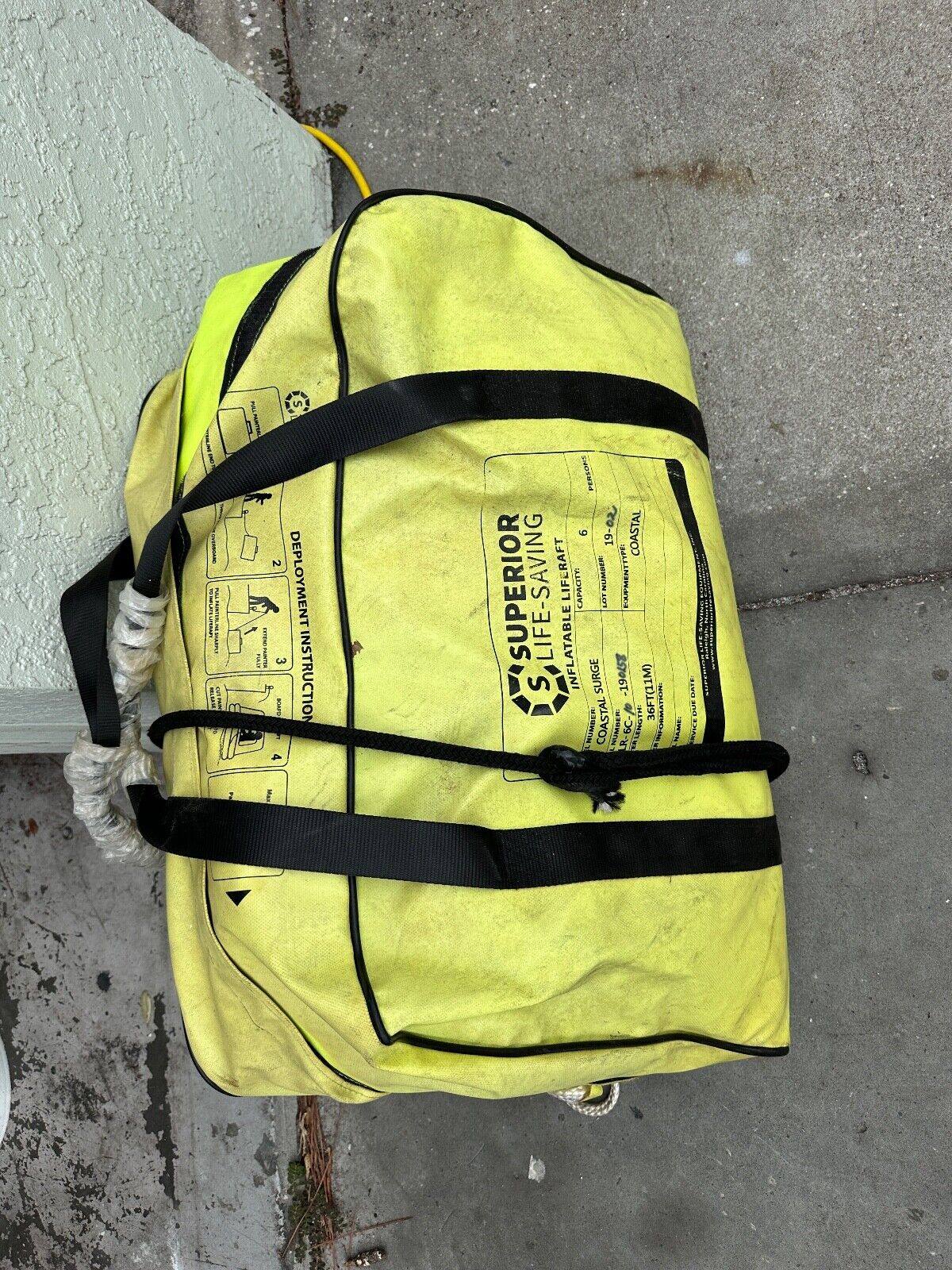 Superior Life Saving Coastal Surge Offshore Raft 6 Person Emergency Inflatable - Fishhawk MarineeBay Motors:Parts & Accessories:Boat Parts:Accessories & Gear:Safety Gear & Devices