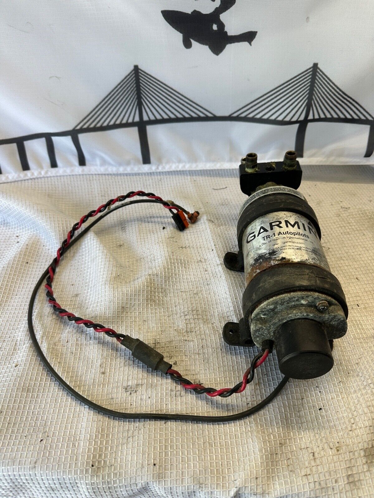 fish hawk accessories TR1 Gladiator Garmin Autopilot PUMP Auto Pilot TR-1 Nautimatic