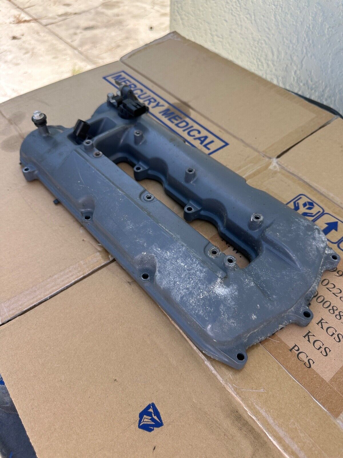 Yamaha 2005 F250 Cylinder Head Cover SET LEFT AND RIGHT 6P2 - 11192 - 00 - 1S Y - Fishhawk MarineeBay Motors:Parts & Accessories:Boat Parts:Outboard Engines & Components:Other