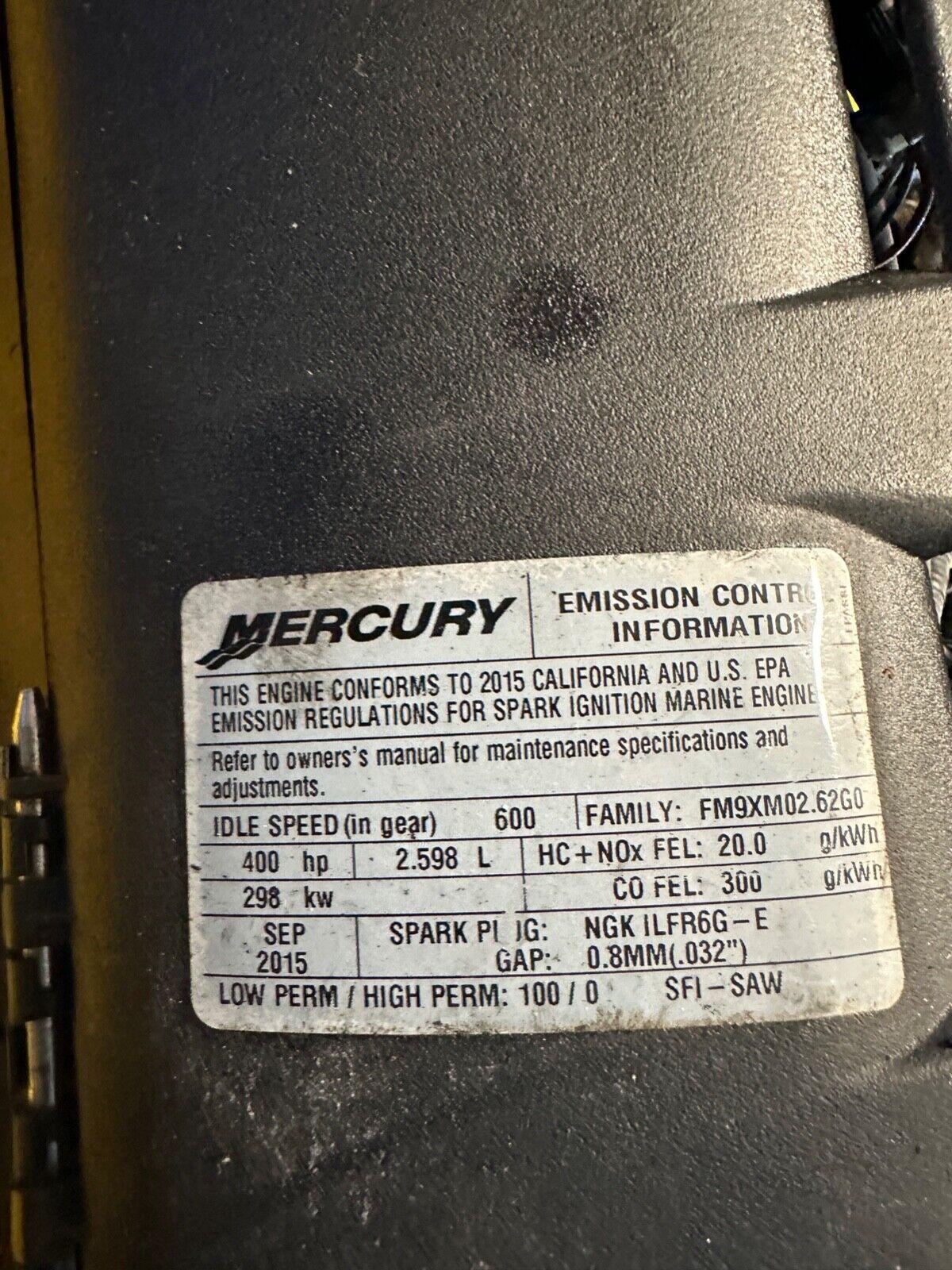 2015 Mercury Verado 400r Engine Wiring harness 350 Pigtails - Fishhawk MarineeBay Motors:Parts & Accessories:Boat Parts:Outboard Engines & Components:Powerhead Components