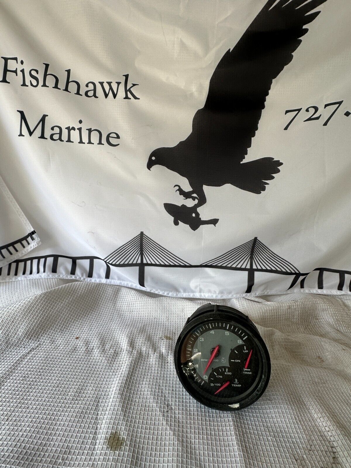 Faria Marine GT0041a Tachometer Temp Trim Multi Gauge - Fishhawk MarineeBay Motors:Parts & Accessories:Boat Parts:Other