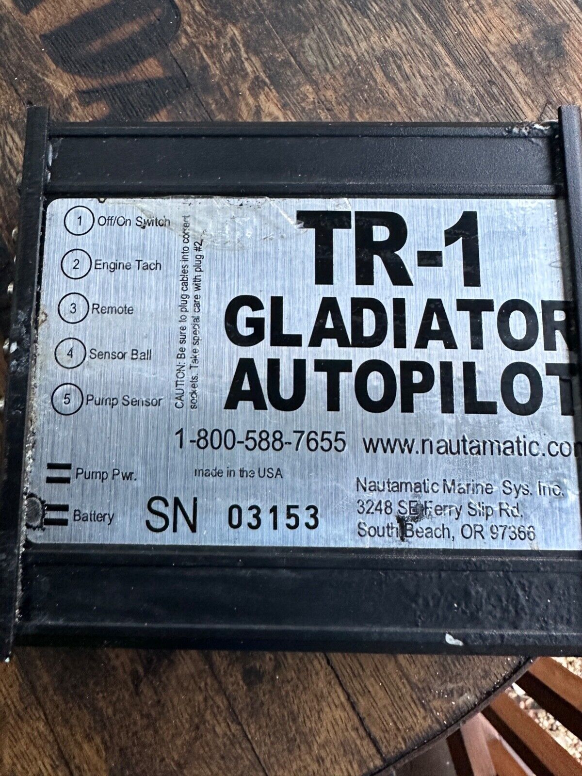 Garmin TR-1 Gladiator Nautimatic Autopilot ECU Electronic Control Unit -Warranty - Fishhawk MarineeBay Motors:Parts & Accessories:Boat Parts:Electronics & Navigation:Radar & Autopilots