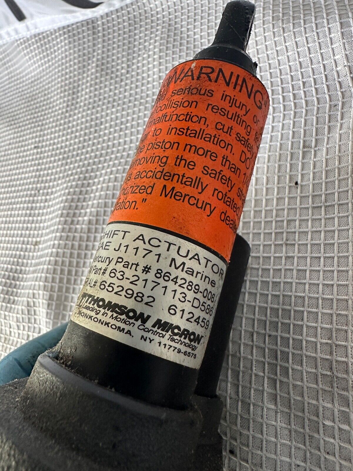 Mercury Verado Shift Actuator 864289-006 **90 Day Warranty 200 225 250 275 300 - Fishhawk MarineeBay Motors:Parts & Accessories:Boat Parts:Outboard Engines & Components:Electrical Systems