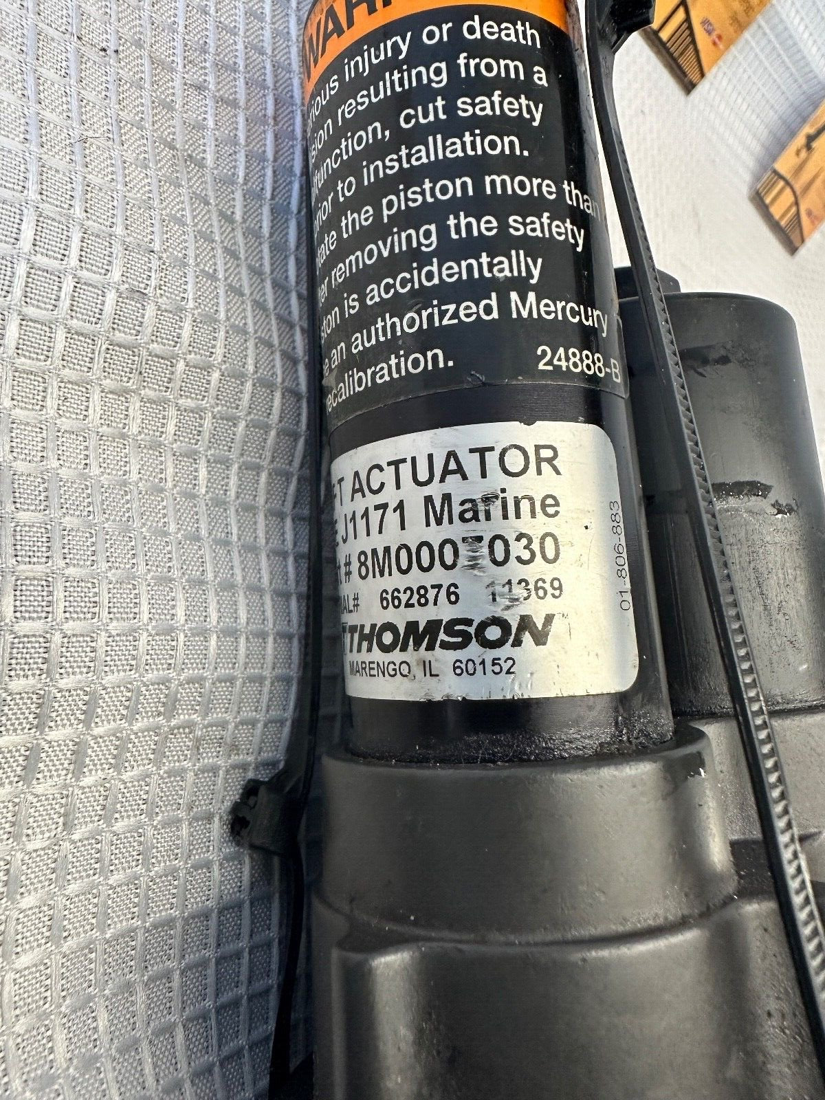 Mercury Verado Shift Actuator 8M0007030 **90 Day Warranty 200 225 250 275 300 - Fishhawk MarineeBay Motors:Parts & Accessories:Boat Parts:Outboard Engines & Components:Electrical Systems