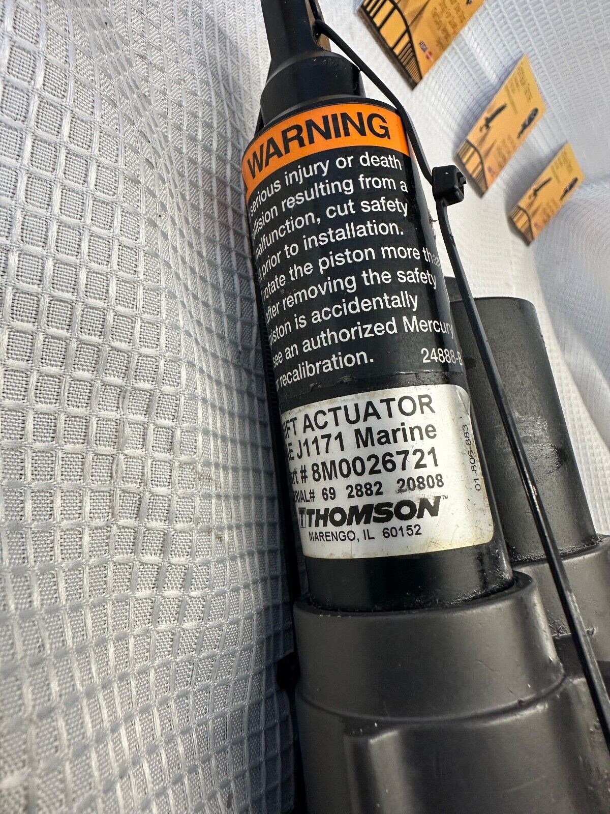 Mercury Verado Shift Actuator 8M0026721 **90 Day Warranty 200 225 250 275 300 - Fishhawk MarineeBay Motors:Parts & Accessories:Boat Parts:Outboard Engines & Components:Electrical Systems