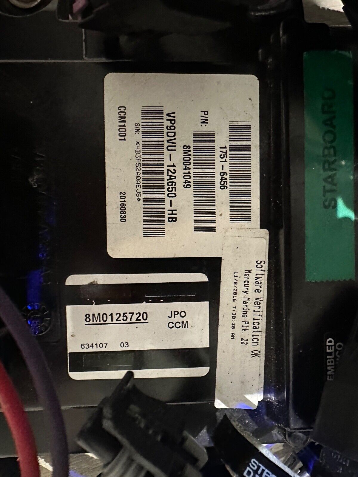 NEW TAKE OFF! MERCURY JPO COMMAND CONTROL MODULE KIT# 8M0158669 TWIN OR TRIPLE - Fishhawk MarineeBay Motors:Parts & Accessories:Boat Parts:Outboard Engines & Components:Other