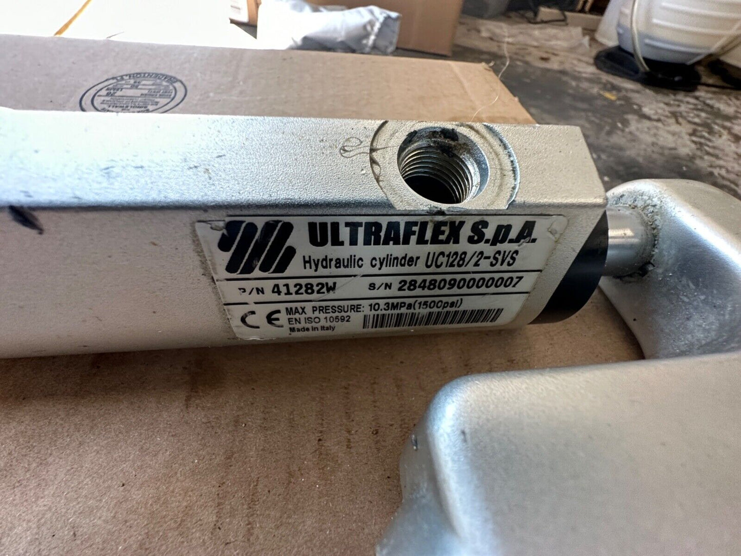 Uflex Hydraulic Steering Ram model UC128-SVS2 Ultraflex - Fishhawk MarineeBay Motors:Parts & Accessories:Boat Parts:Controls & Steering