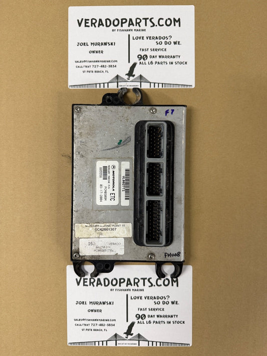 2004 Mercury Verado 250 PCM Computer ECU PCM 885558 Control Unit PCM0309 - Fishhawk MarineeBay Motors:Parts & Accessories:Boat Parts:Outboard Engines & Components:Electrical Systems