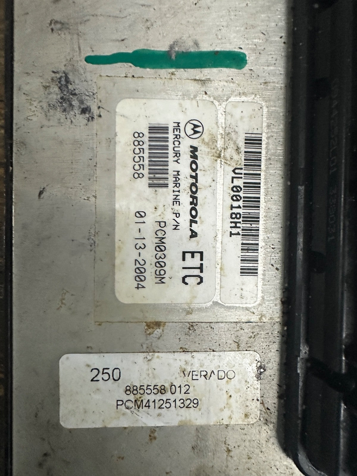 2004 Mercury Verado 250 PCM Computer ECU PCM 885558 Control Unit PCM0309 - Fishhawk MarineeBay Motors:Parts & Accessories:Boat Parts:Outboard Engines & Components:Electrical Systems