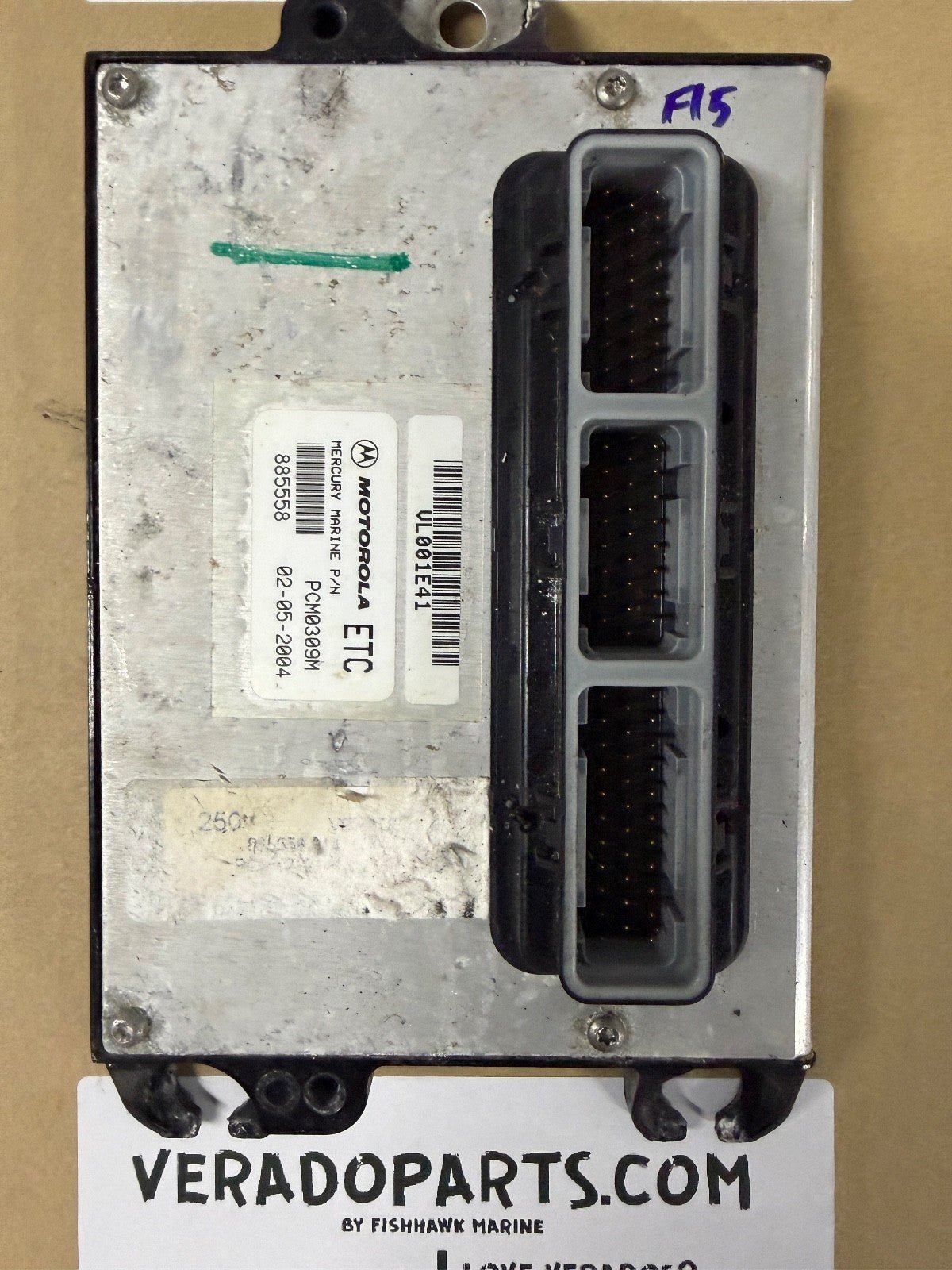 2004 Mercury Verado 250 PCM Computer ECU PCM 885558 Control Unit PCM0309 - Fishhawk MarineeBay Motors:Parts & Accessories:Boat Parts:Outboard Engines & Components:Electrical Systems