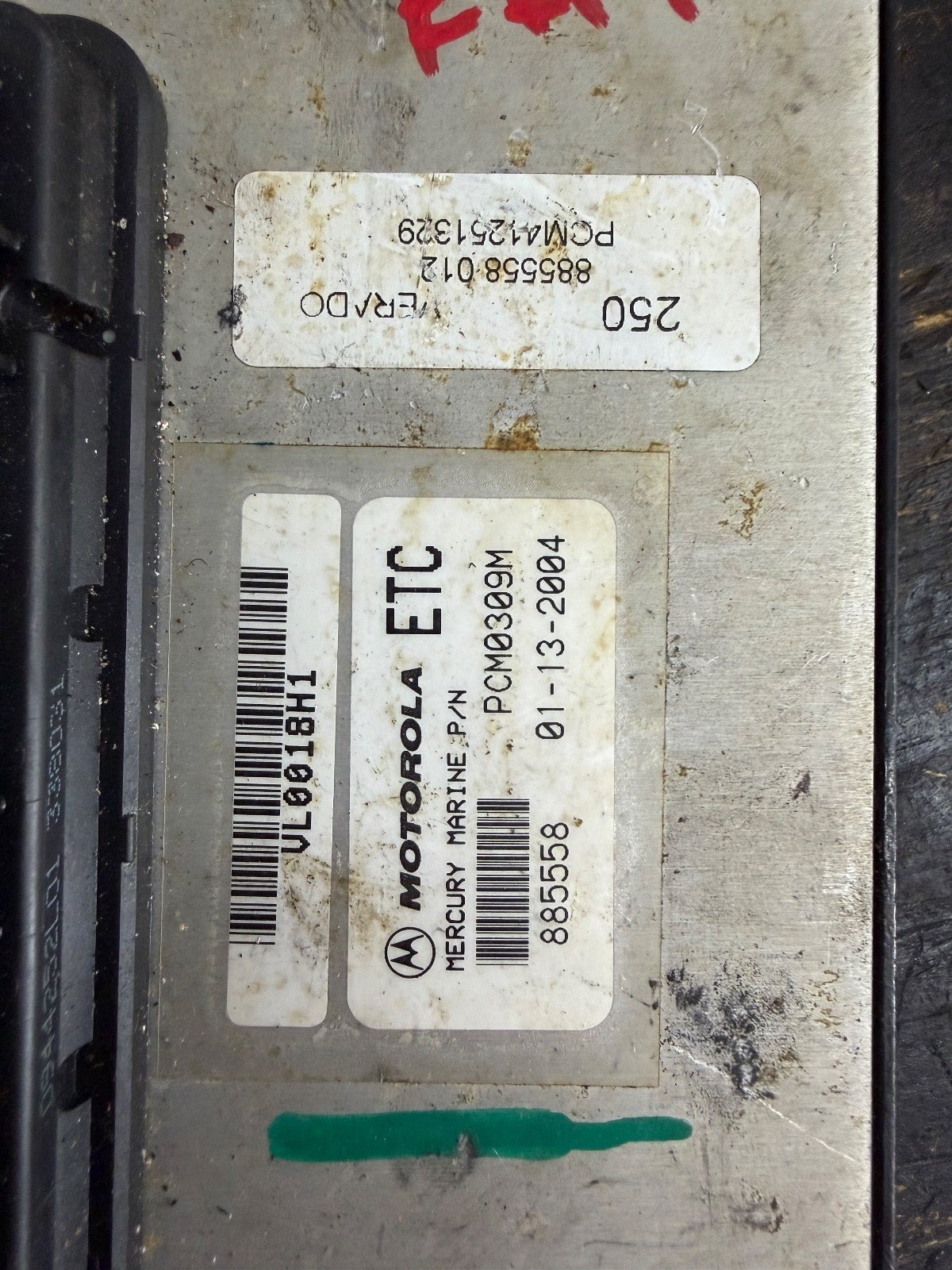 2004 Mercury Verado 250 PCM Computer ECU PCM 885558 Control Unit PCM0309 - Fishhawk MarineeBay Motors:Parts & Accessories:Boat Parts:Outboard Engines & Components:Electrical Systems