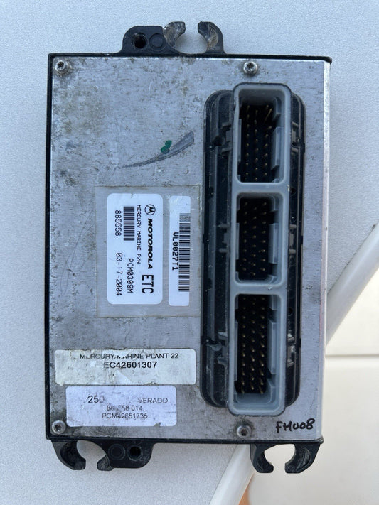 2004 Mercury Verado 250 PCM Computer ECU PCM 885558 Control Unit PCM0309 - Fishhawk MarineeBay Motors:Parts & Accessories:Boat Parts:Outboard Engines & Components:Electrical Systems