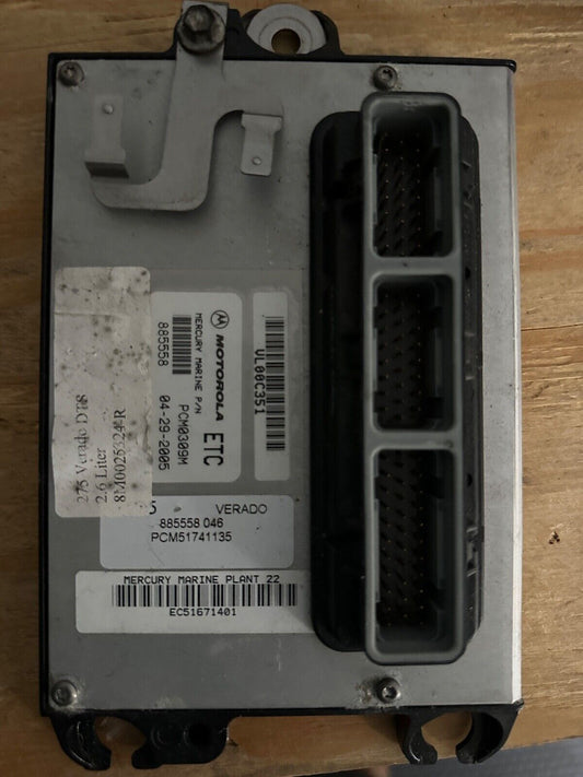 2005 Mercury Verado 275 PCM Computer ECU PCM 885558 Control Unit PCM0309 - Fishhawk MarineeBay Motors:Parts & Accessories:Boat Parts:Outboard Engines & Components:Electrical Systems