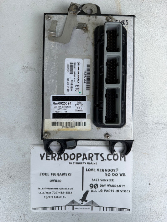 2005 Mercury Verado 275 PCM Computer ECU PCM 885558 Control Unit PCM0309 - Fishhawk MarineeBay Motors:Parts & Accessories:Boat Parts:Outboard Engines & Components:Electrical Systems