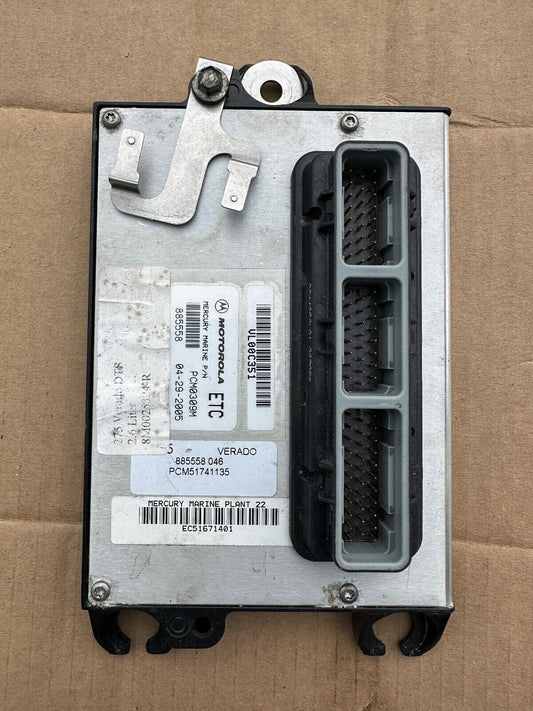2005 Mercury Verado 275 PCM Computer ECU PCM 885558 Control Unit PCM0309 - Fishhawk MarineeBay Motors:Parts & Accessories:Boat Parts:Outboard Engines & Components:Electrical Systems
