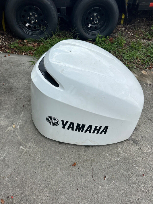2005 Yamaha 250hp 4 stroke 3.3L outboard top cowling White - Fishhawk MarineeBay Motors:Parts & Accessories:Boat Parts:Outboard Engines & Components:Other