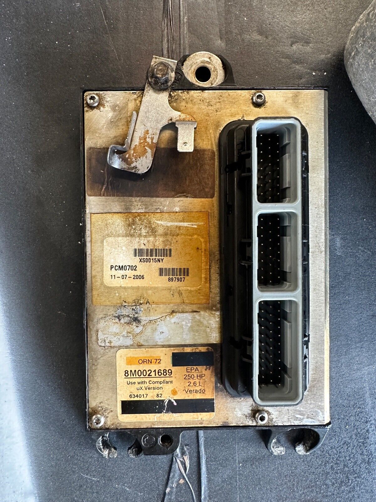 2006 Mercury Verado 250 2.6L PCM Computer ECU Part# 897907 Control Unit - Fishhawk MarineeBay Motors:Parts & Accessories:Boat Parts:Outboard Engines & Components:Electrical Systems
