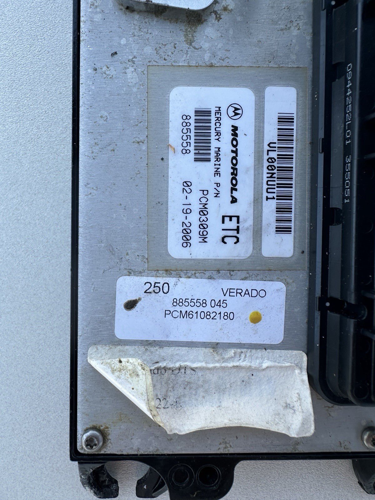 2006 Mercury Verado 250 PCM Computer ECU PCM 885558 Control Unit PCM0309 - Fishhawk MarineeBay Motors:Parts & Accessories:Boat Parts:Outboard Engines & Components:Electrical Systems