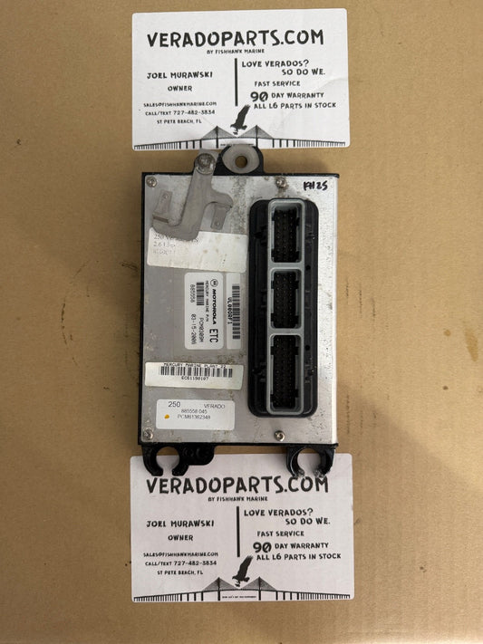 2006 Mercury Verado 250 PCM Computer ECU PCM 885558 Control Unit PCM0309 - Fishhawk MarineeBay Motors:Parts & Accessories:Boat Parts:Outboard Engines & Components:Electrical Systems