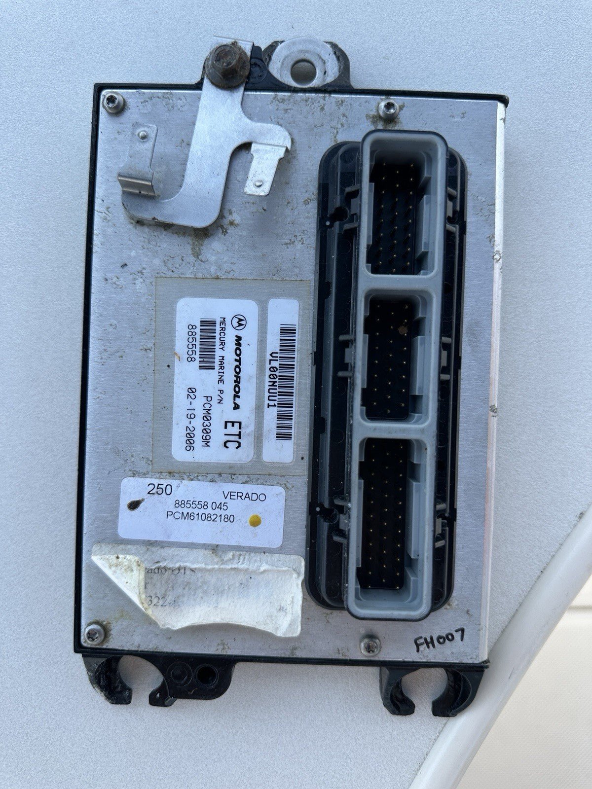 2006 Mercury Verado 250 PCM Computer ECU PCM 885558 Control Unit PCM0309 - Fishhawk MarineeBay Motors:Parts & Accessories:Boat Parts:Outboard Engines & Components:Electrical Systems