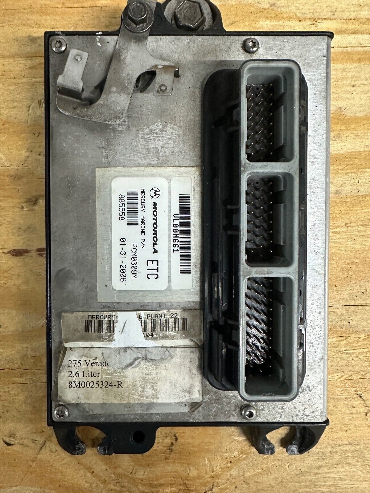 2006 Mercury Verado 275 PCM Computer ECU PCM 885558 Control Unit PCM0309 - Fishhawk MarineeBay Motors:Parts & Accessories:Boat Parts:Outboard Engines & Components:Electrical Systems