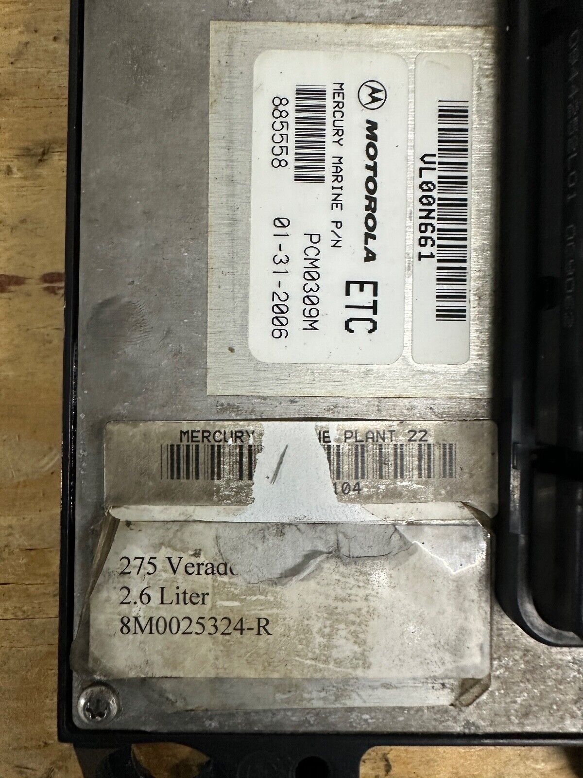 2006 Mercury Verado 275 PCM Computer ECU PCM 885558 Control Unit PCM0309 - Fishhawk MarineeBay Motors:Parts & Accessories:Boat Parts:Outboard Engines & Components:Electrical Systems