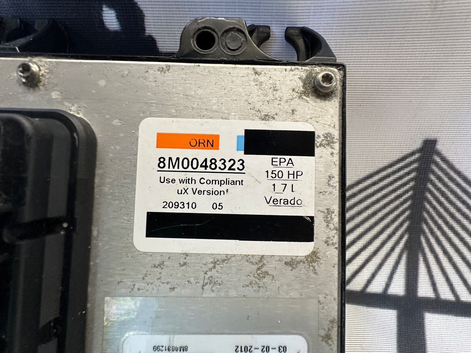 2012 Mercury Verado 150HP 1.7L L4 Outboard Computer PCM0802 ECU PCM 8M0031299 - Fishhawk MarineeBay Motors:Parts & Accessories:Boat Parts:Outboard Engines & Components:Electrical Systems