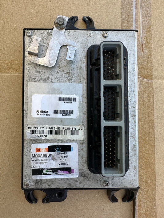 2013 Mercury Verado 300 Hp 2.6L Verado PCM PCM8002 8M0059800 8M0071570 ECU - Fishhawk MarineeBay Motors:Parts & Accessories:Boat Parts:Outboard Engines & Components:Other