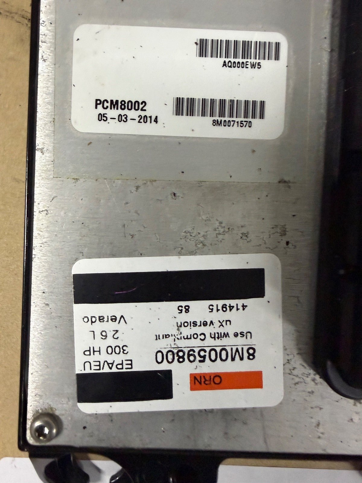 2014 Mercury Verado 300 HP Outboard Computer PCM8002 ECU 8M0059800 8M0071570 PCM - Fishhawk MarineeBay Motors:Parts & Accessories:Boat Parts:Outboard Engines & Components:Electrical Systems