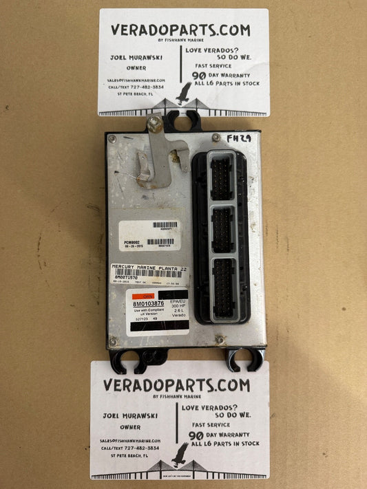2015 Mercury Verado 300 HP Outboard Computer PCM8002 ECU (TWO WIRE FSM MODEL) - Fishhawk MarineeBay Motors:Parts & Accessories:Boat Parts:Outboard Engines & Components:Electrical Systems