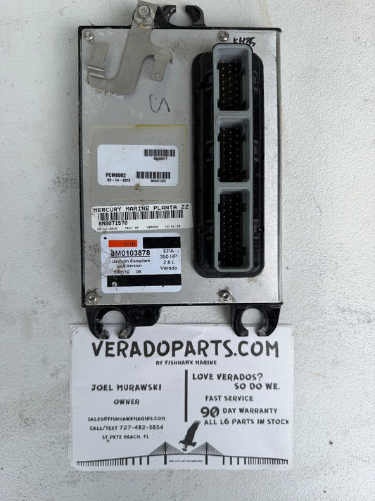 2015 Mercury Verado 350 HP Outboard Computer PCM8002 ECU 8M0103878 8M0071570 PCM - Fishhawk MarineeBay Motors:Parts & Accessories:Boat Parts:Outboard Engines & Components:Electrical Systems