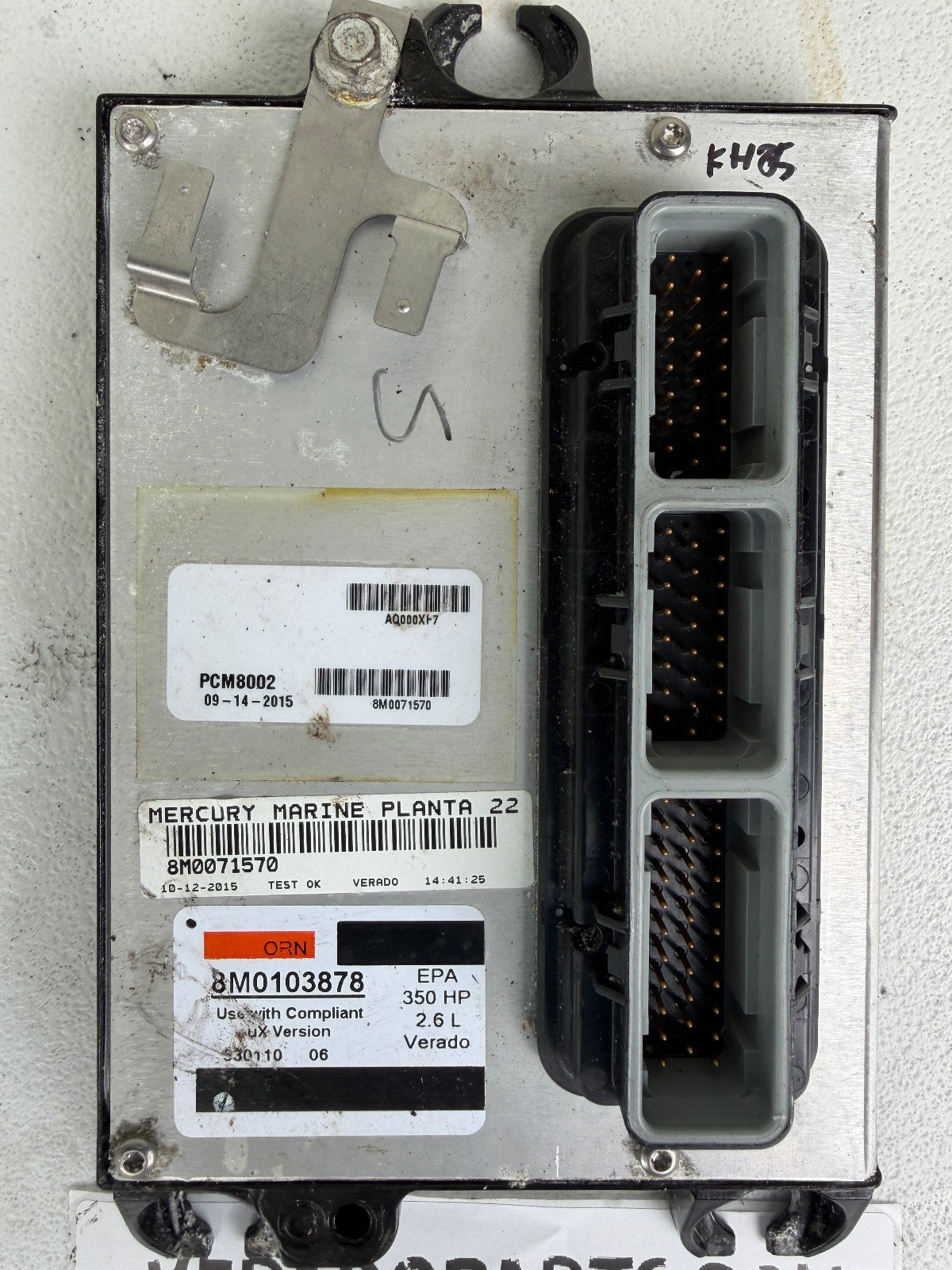 2015 Mercury Verado 350 HP Outboard Computer PCM8002 ECU 8M0103878 8M0071570 PCM - Fishhawk MarineeBay Motors:Parts & Accessories:Boat Parts:Outboard Engines & Components:Electrical Systems