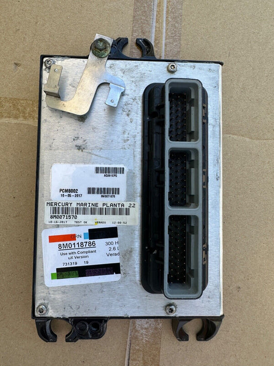 2017 Mercury Verado 300HP Outboard Computer PCM8002 ECU 8M0118786 8M0071570 PCM - Fishhawk MarineeBay Motors:Parts & Accessories:Boat Parts:Outboard Engines & Components:Electrical Systems