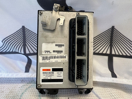 2018 MERCURY VERADO 350 Hp 2.6L Verado PCM PCM8002 8M0118790 8M0071570 ECU - Fishhawk MarineeBay Motors:Parts & Accessories:Boat Parts:Outboard Engines & Components:Other