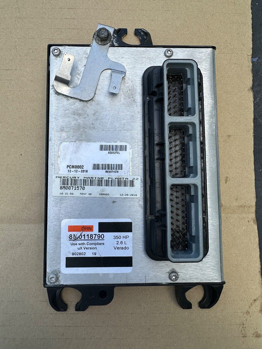 2018 MERCURY VERADO 350 Hp 2.6L Verado PCM PCM8002 8M0118790 8M0071570 ECU - Fishhawk MarineeBay Motors:Parts & Accessories:Boat Parts:Outboard Engines & Components:Other
