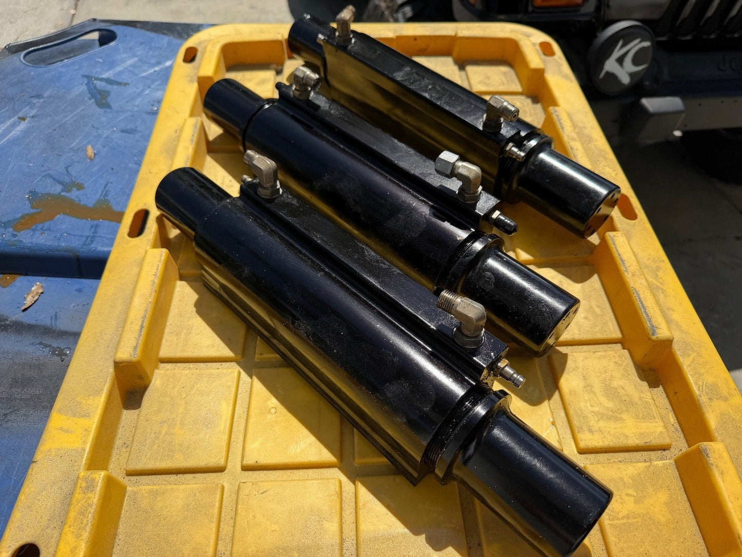 (3) Mercury Verado Steering Ram Cylinder 8M0118141 250 275 300 350 400 450 - Fishhawk MarineeBay Motors:Parts & Accessories:Boat Parts:Controls & Steering